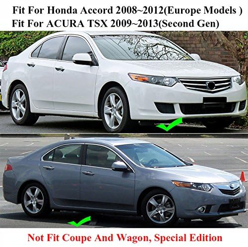 Amazon.com: XUKEY Auto Molded Splash Guards for Acura TSX 2009